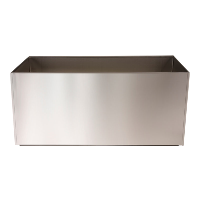 Nice Planter Stainless Steel Planter Box Wayfair
